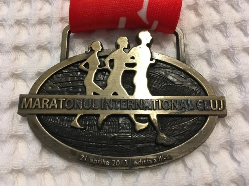Medalie 2013 - Maratonul International Cluj