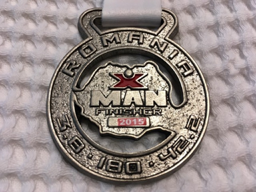 Medalie 2015 - X Man Romania